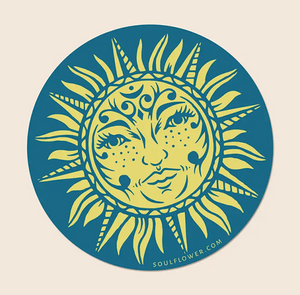 Vinyl Sticker - Celestial Sun