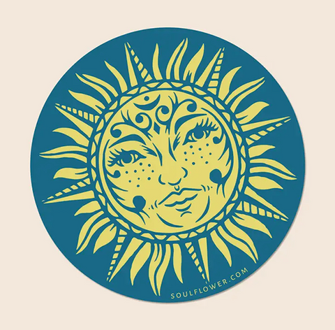 Vinyl Sticker - Celestial Sun