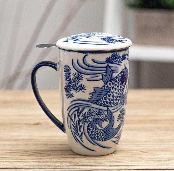 Koi Fish Mug &amp; Infuser