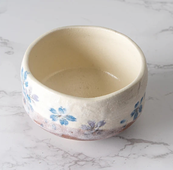 Matcha Bowl - Blue Sakura