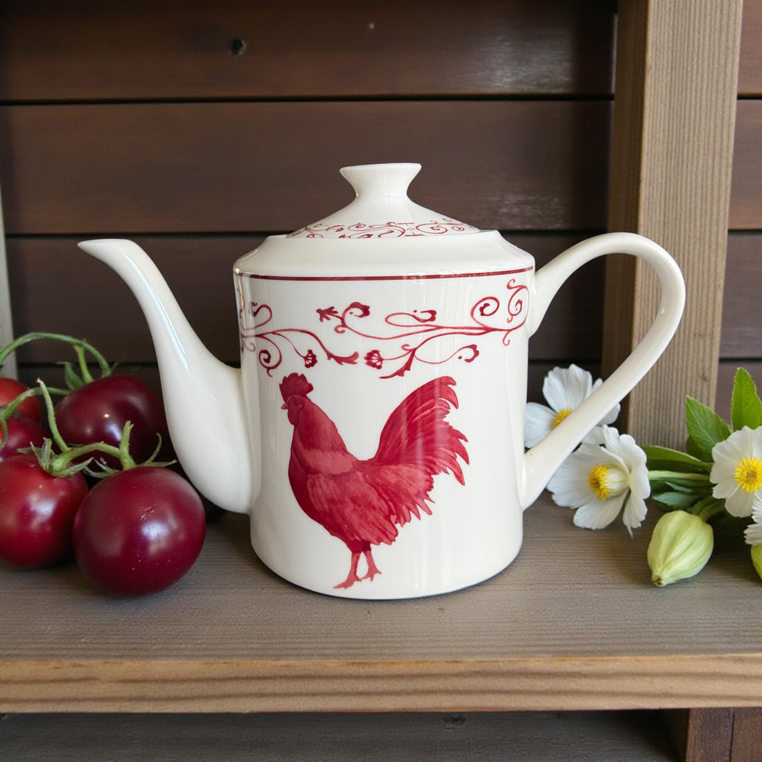 Vintage Teapot - Montauk Rooster (Canterbury Potteries 2010, China)