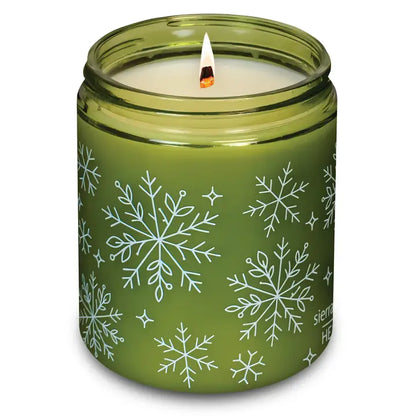 Sierra Solstice (8 oz Green Glass Candle)