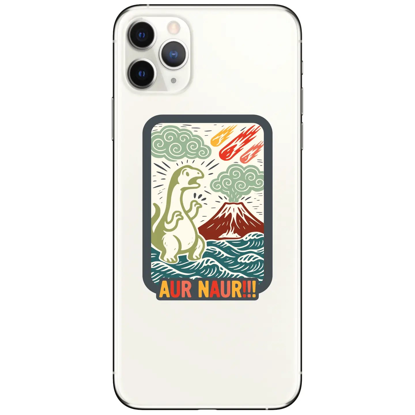 Vinyl Sticker - Aur Naur Dinosaur