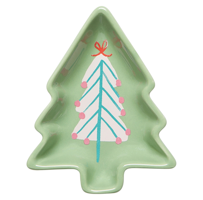 Trinket / Teabag Tray - Glitzmas