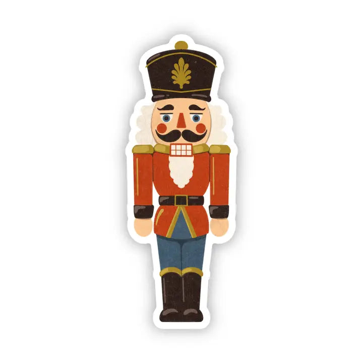 Vinyl Sticker - Vintage Nutcracker