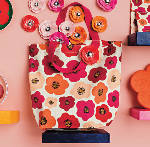 Tote Bag - Poppy Pocket