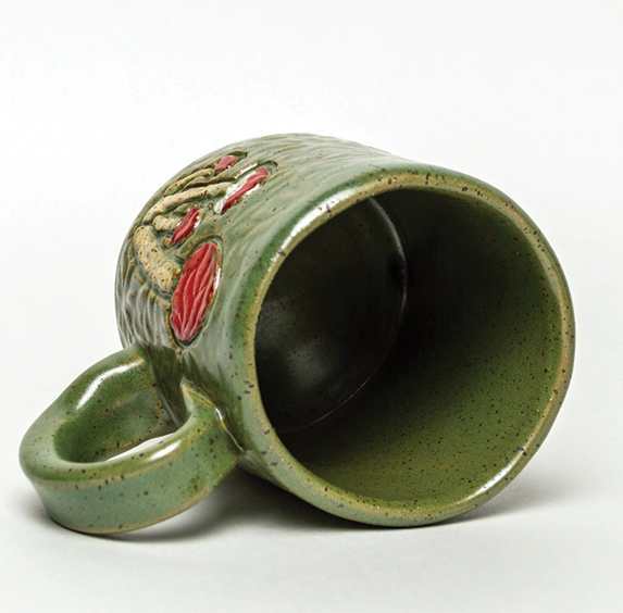 Green Mushroom Mug (10oz)