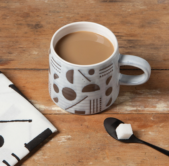 Imprint Stoneware Mug - Domino