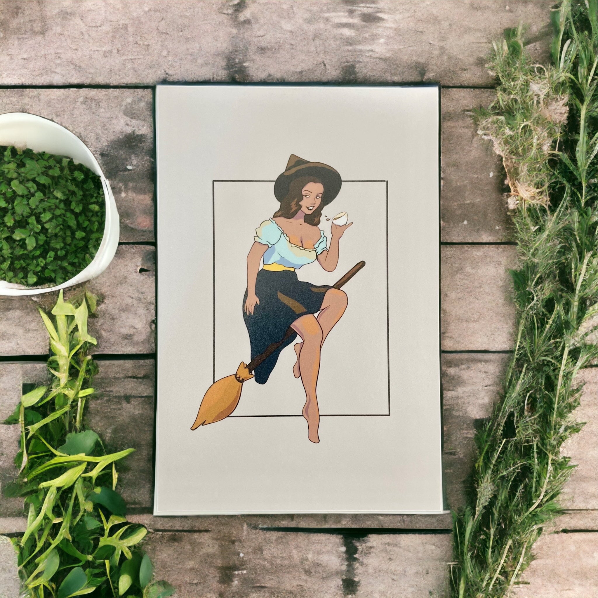 &quot;Tea Witch&quot; by Britta Gomez