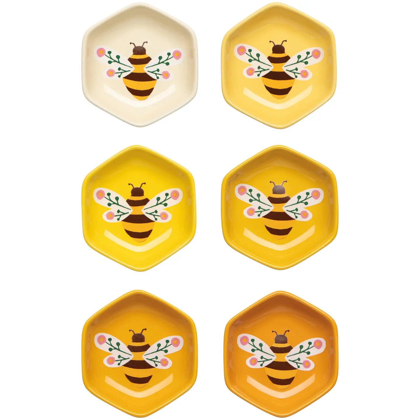Trinket / Teabag Tray - Bee Garden