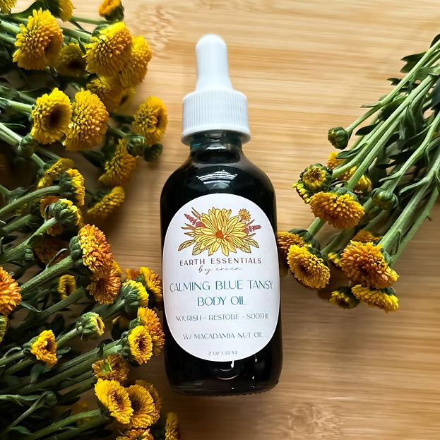 Calming Blue Tansy Botanical Body &amp; Face Oil