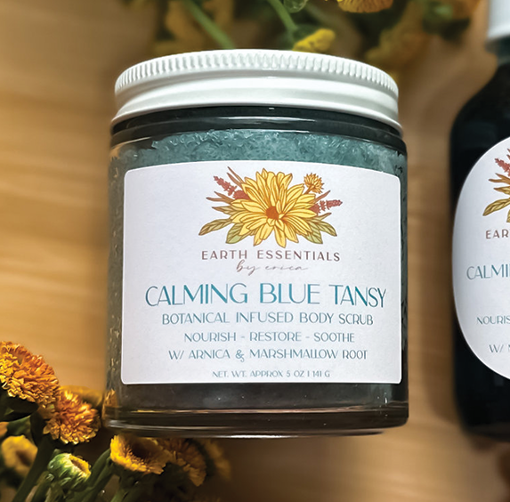Calming Blue Tansy Body Scrub