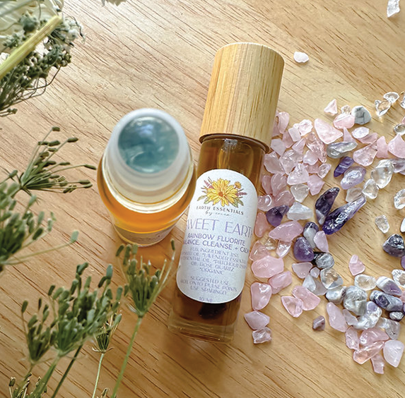 Gemstone Aromatherapy Essential Oil Rollerball - Sweet Earth