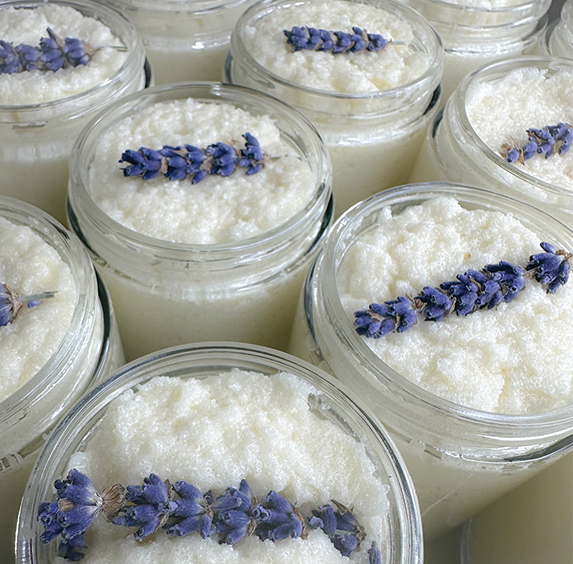 Vanilla &amp; Lavender Sugar Scrub
