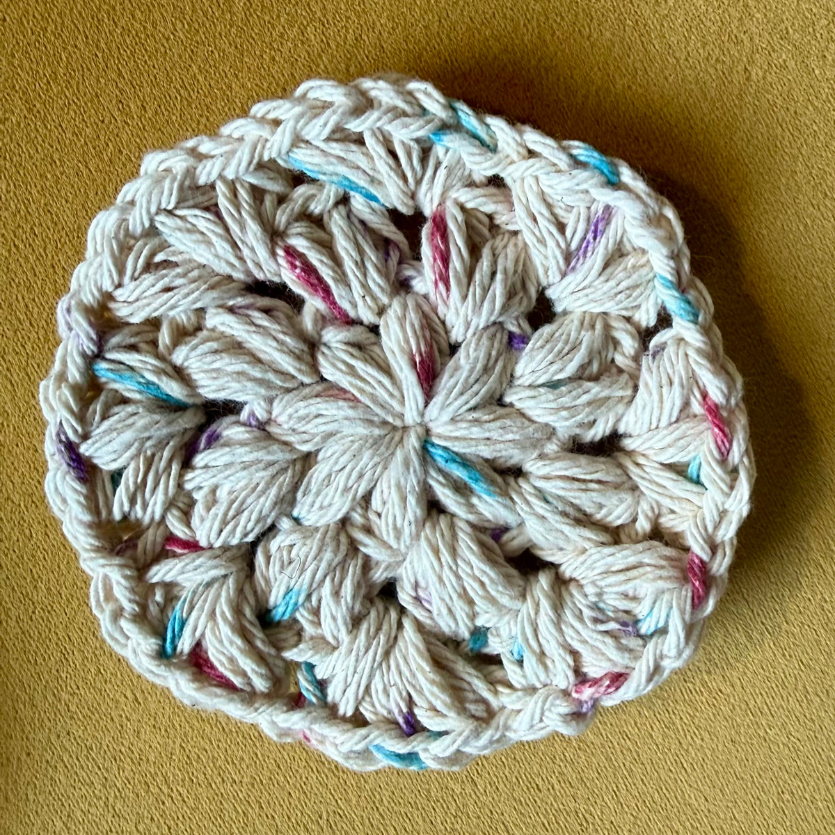 Handmade Crochet Face Scrubbie