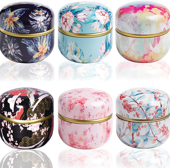 Japanese Tea Tins (2 ounces)