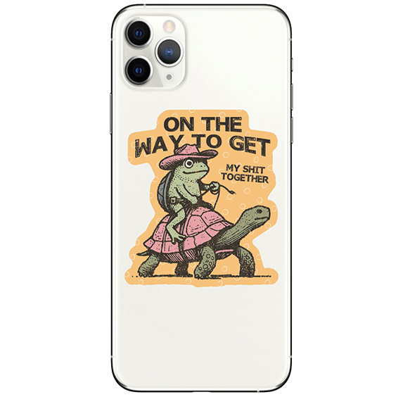 Vinyl Sticker - Frog Cowboy