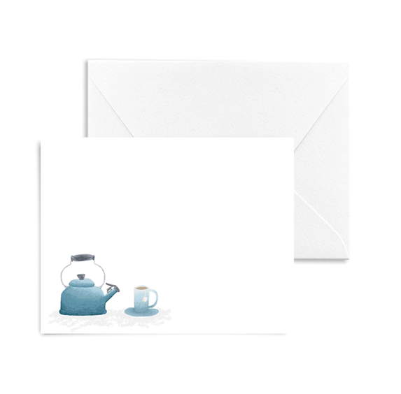 Note Cards - Tea and Teapot