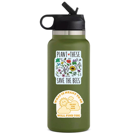 Vinyl Sticker - Plant These Save the Bees