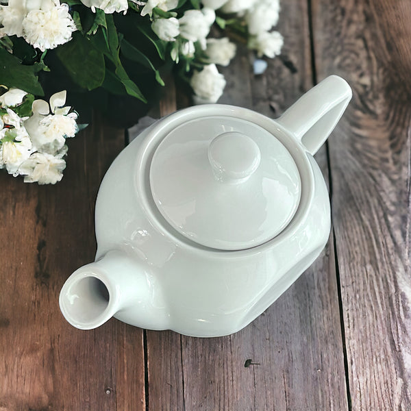 Vintage Teapot - Small White (Inter American, Poland)