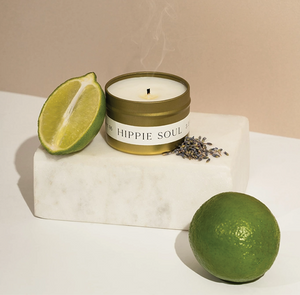 Hippie Soul: Warm Citrus + Tobacco (3.3oz Candle)