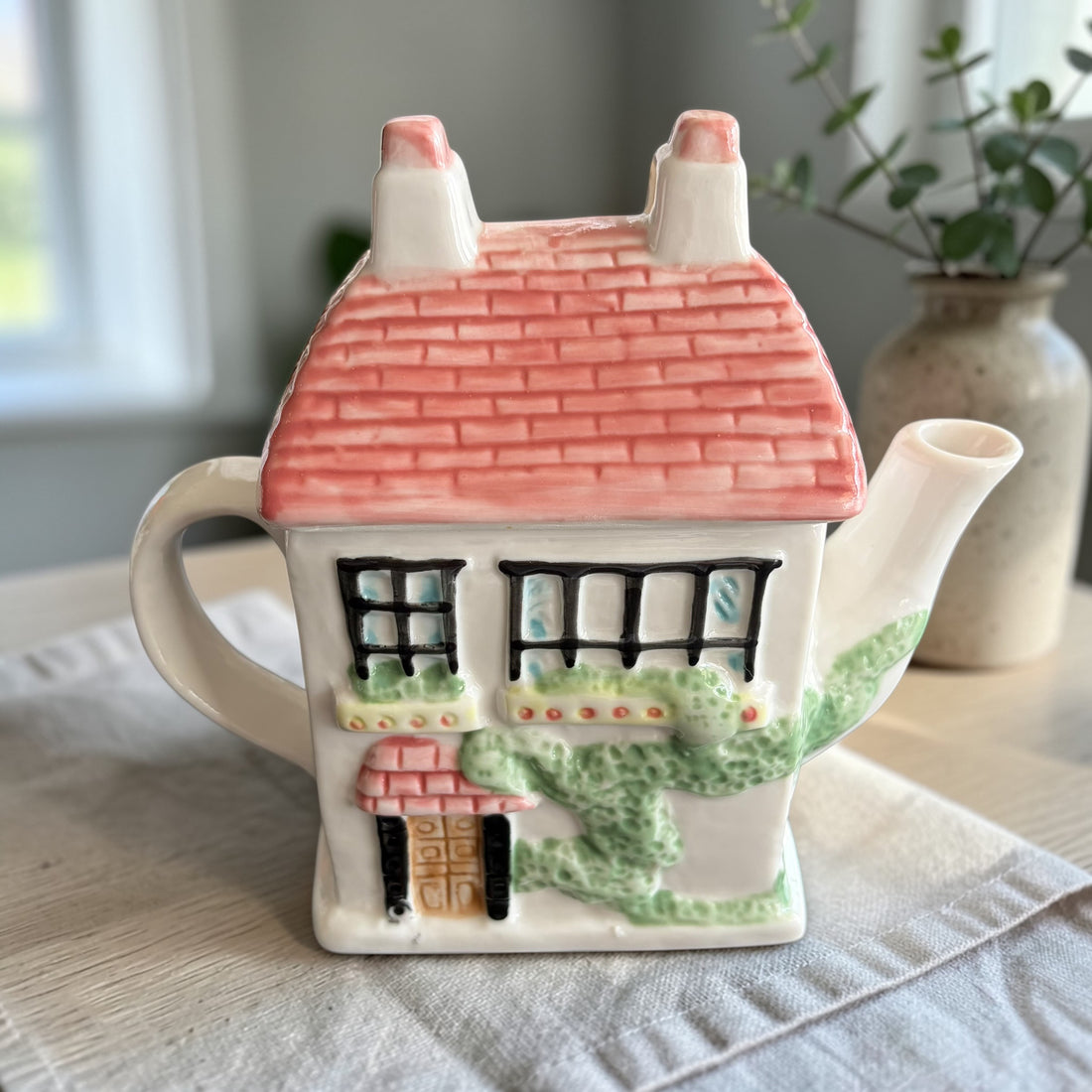Vintage Teapot - Cottage (Staffordshire)