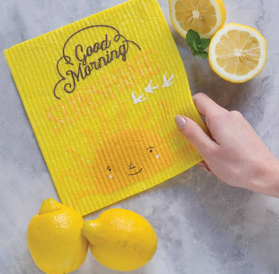 Swedish Sponge Cloth - Good Morning Sunshine