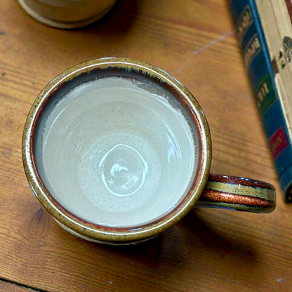 Boot Sole Pottery - Nope (Green &amp; White)