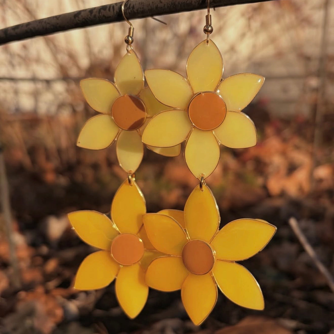 Katty’s Corner Earrings - Daffodils