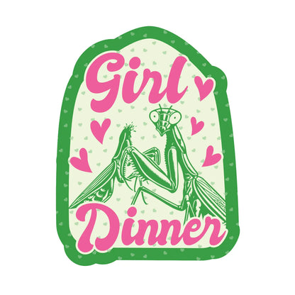 Vinyl Sticker - Girl Dinner