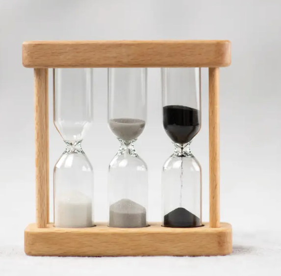 Wooden Sand Tea Timer (2, 3, &amp; 5 minutes)