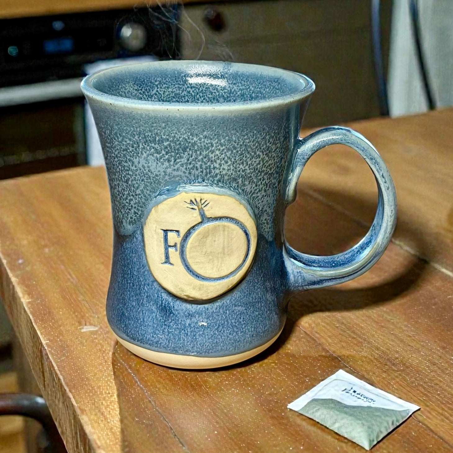 Boot Sole Pottery - F-B*mb (Blue)