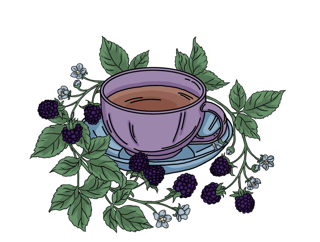 Vinyl Sticker - Berry Tea