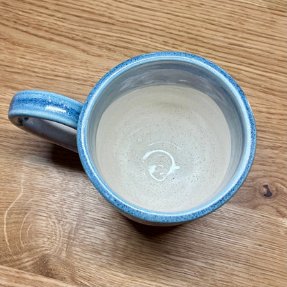 Boot Sole Pottery - WTF (Blue &amp; White)