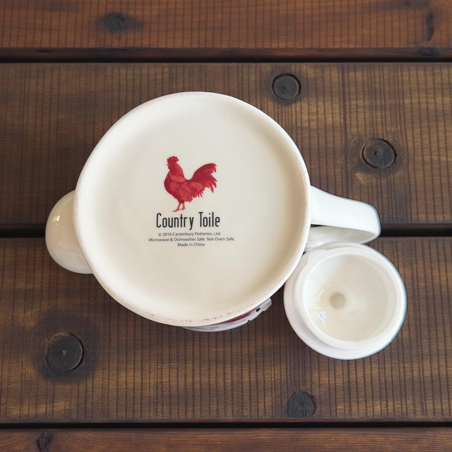 Vintage Teapot - Montauk Rooster (Canterbury Potteries 2010, China)