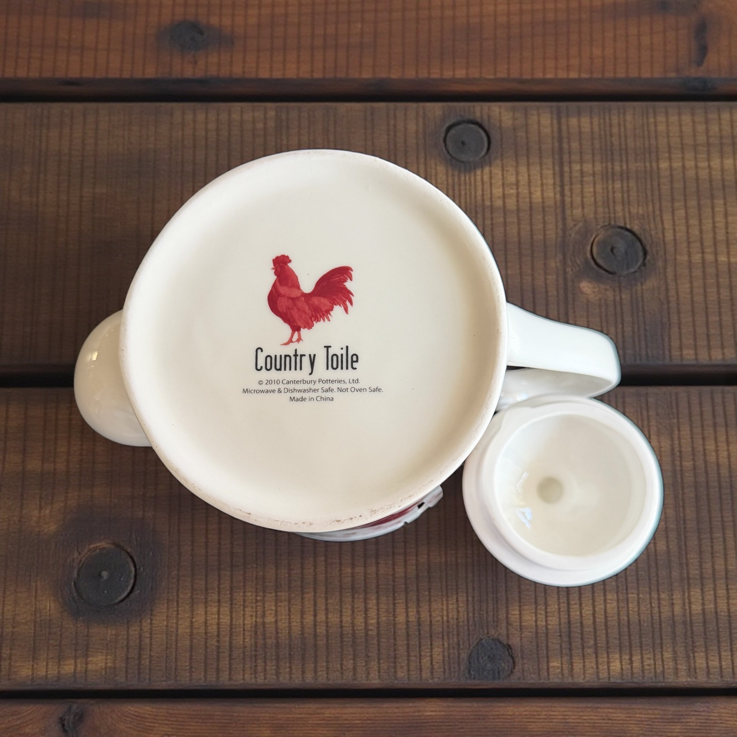 Vintage Teapot - Montauk Rooster (Canterbury Potteries 2010, China)