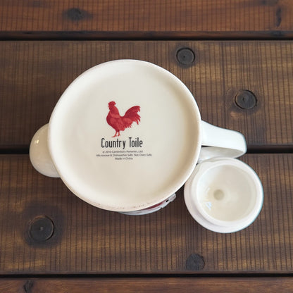 Vintage Teapot - Montauk Rooster (Canterbury Potteries 2010, China)