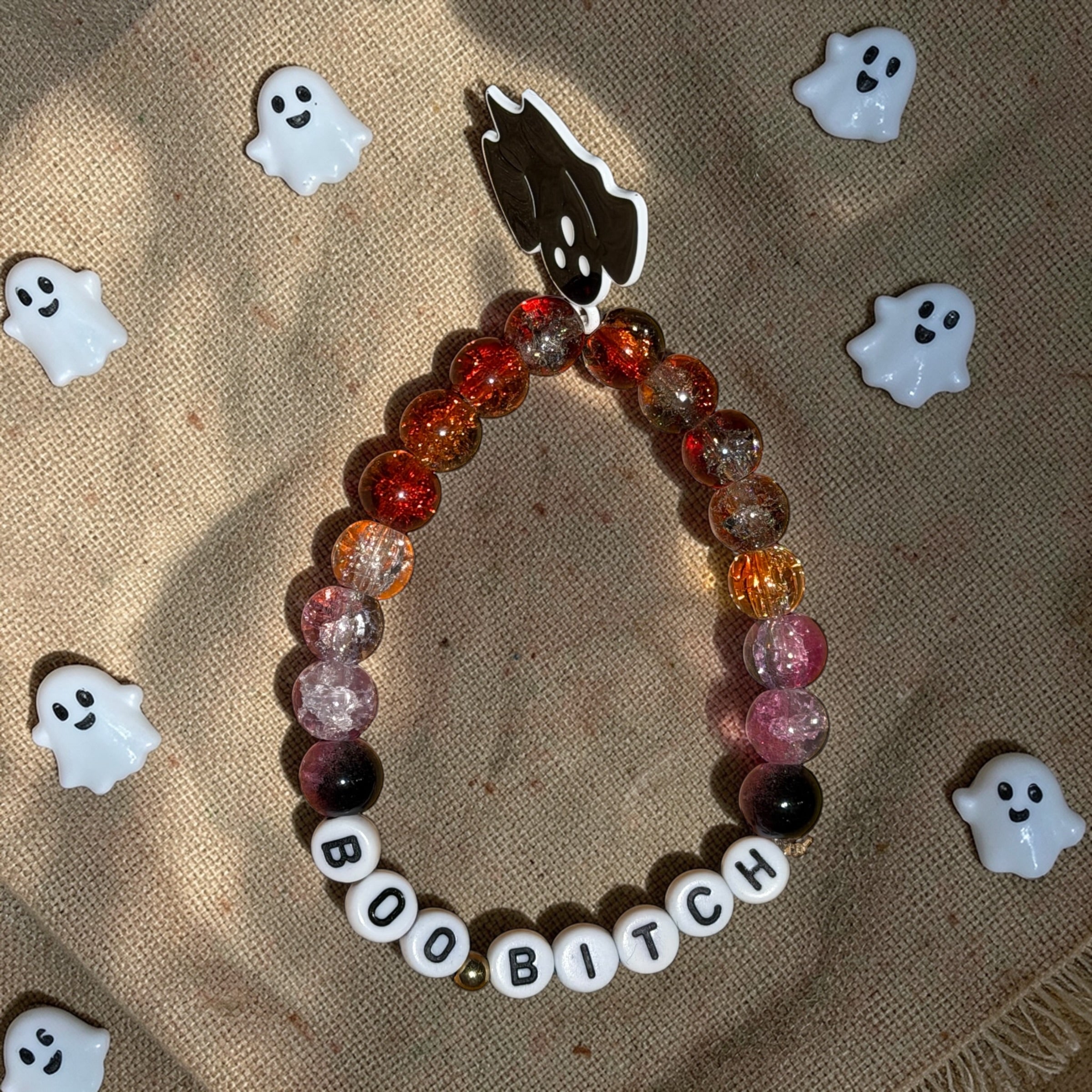 Glass Bead Bracelets &amp; Phone Charms