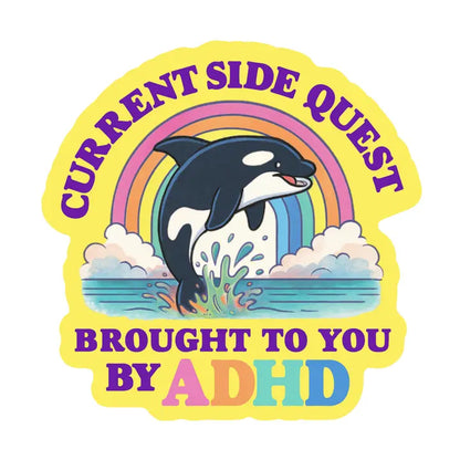 Vinyl Sticker - ADHD Side Quest