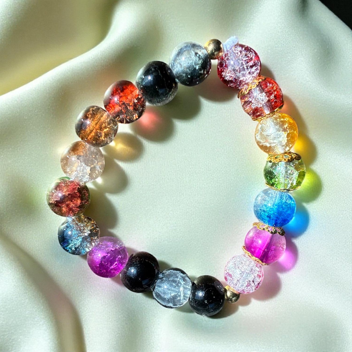 Glass Bead Bracelet