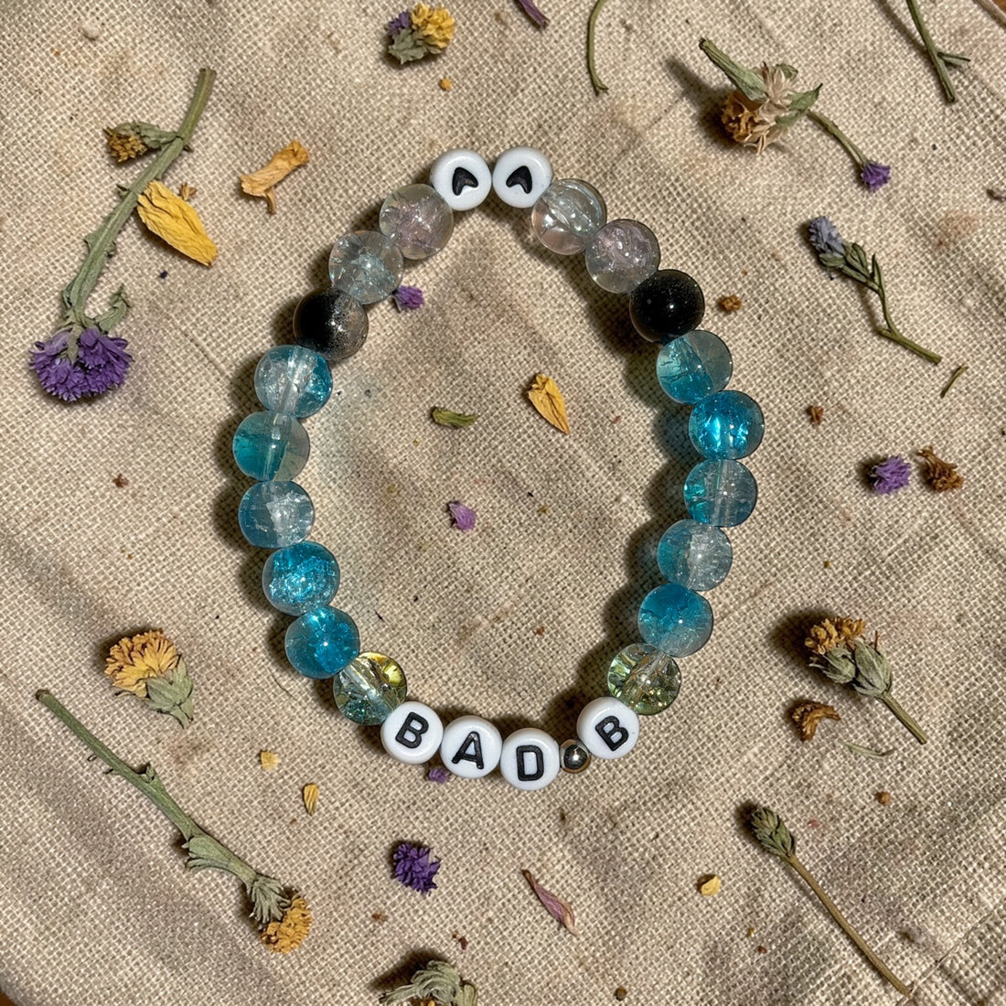 Glass Bead Bracelets &amp; Phone Charms