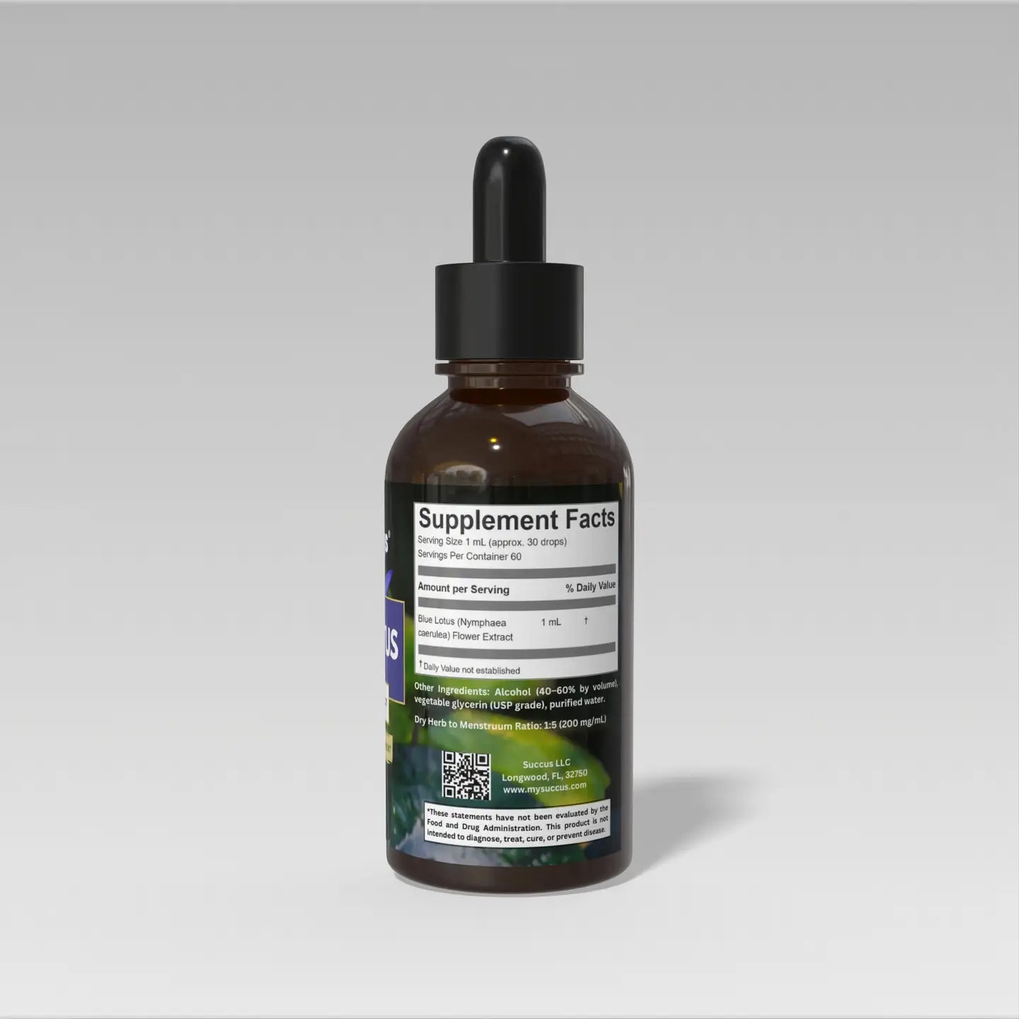 Blue Lotus Tincture - Nymphaea Caerulea Extract