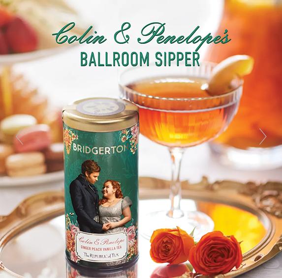 Bridgerton - Colin &amp; Penelope Ginger Peach Vanilla Tea