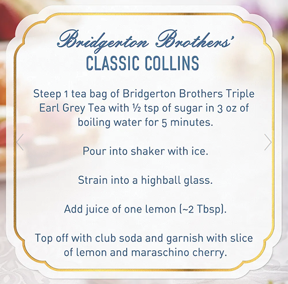 Bridgerton - Brothers Triple Earl Grey Tea