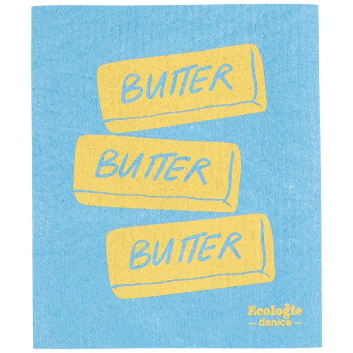 Swedish Sponge Cloth - Butter