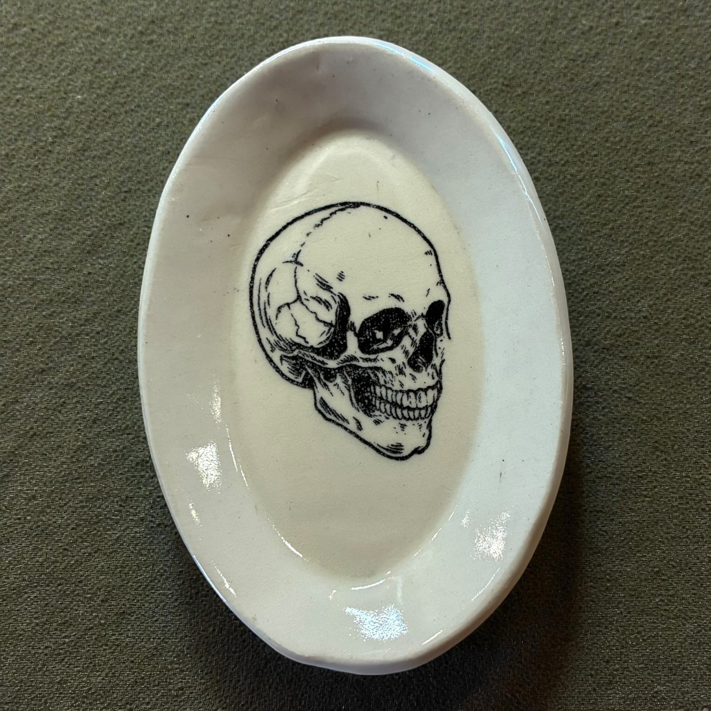 Boot Sole Pottery - Trinket / Teabag Tray