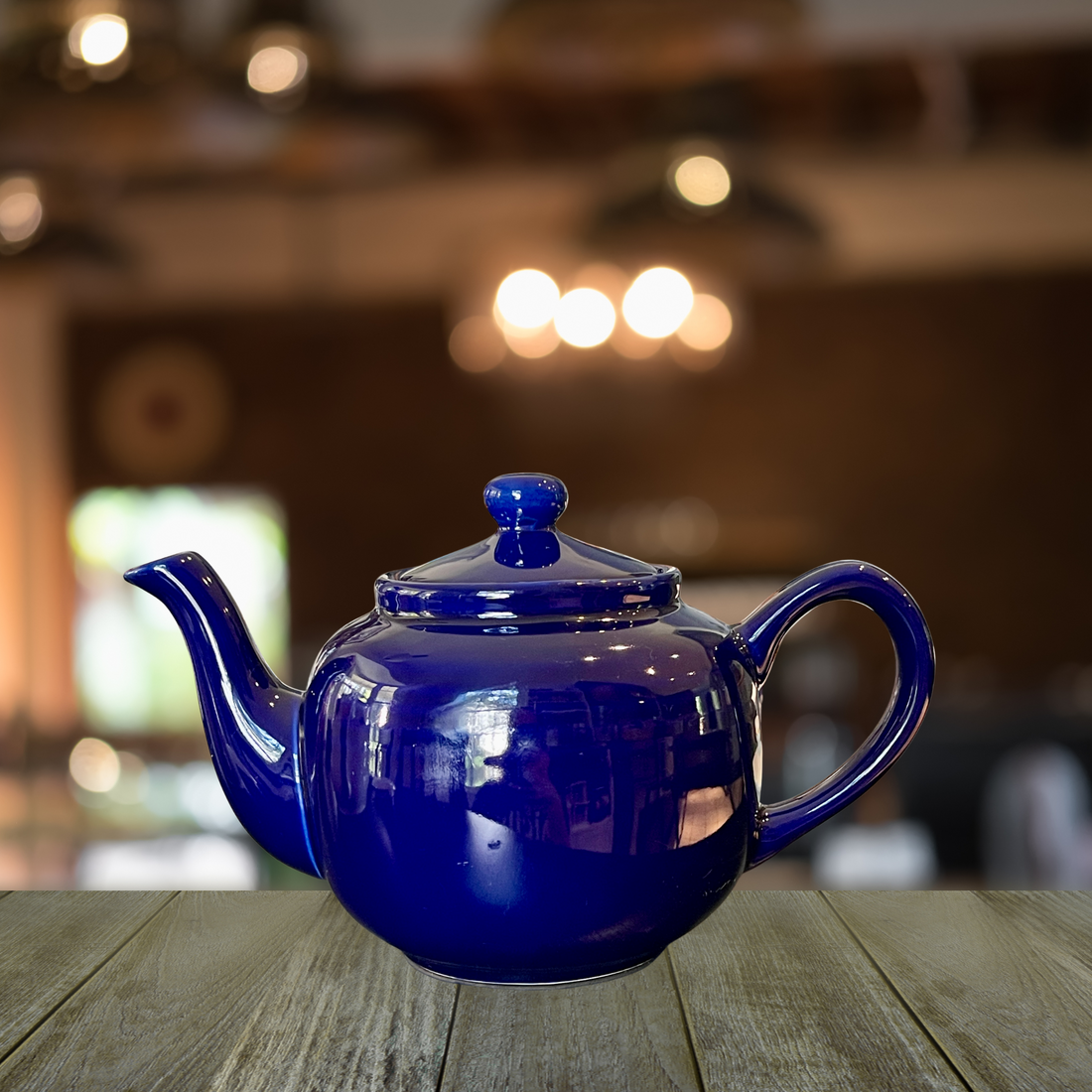 Vintage Teapot - Cobalt Blue (Old Amsterdam, China)