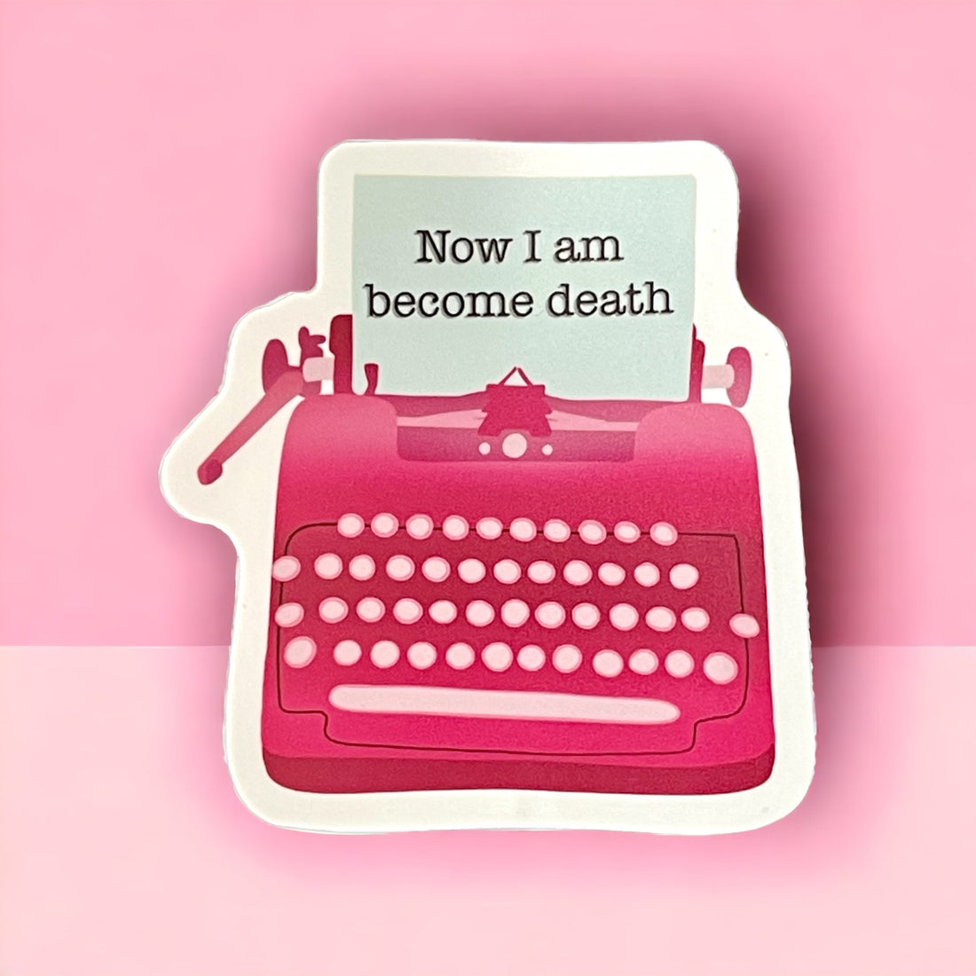 Vinyl Sticker - Barbenheimer (Now I Am Become Death)