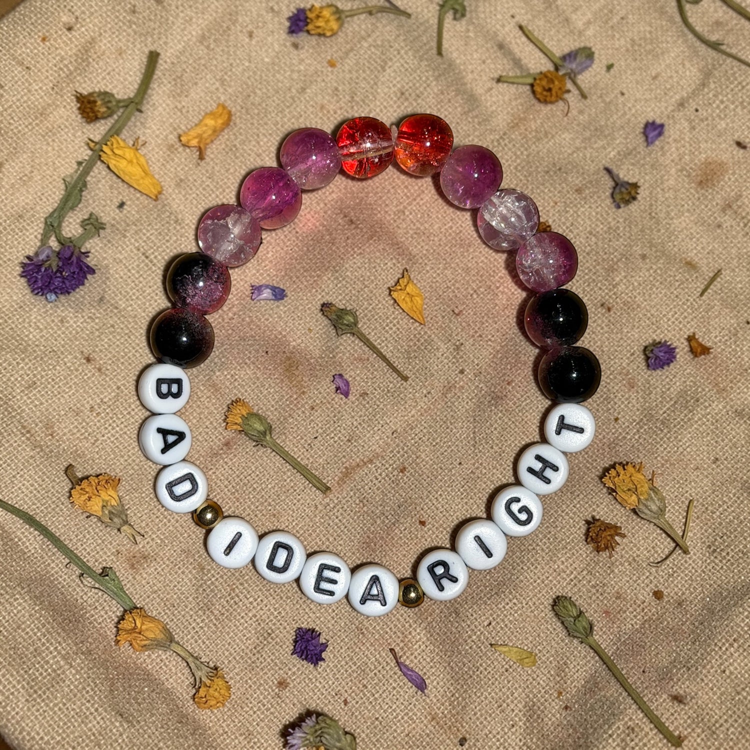 Glass Bead Bracelets &amp; Phone Charms