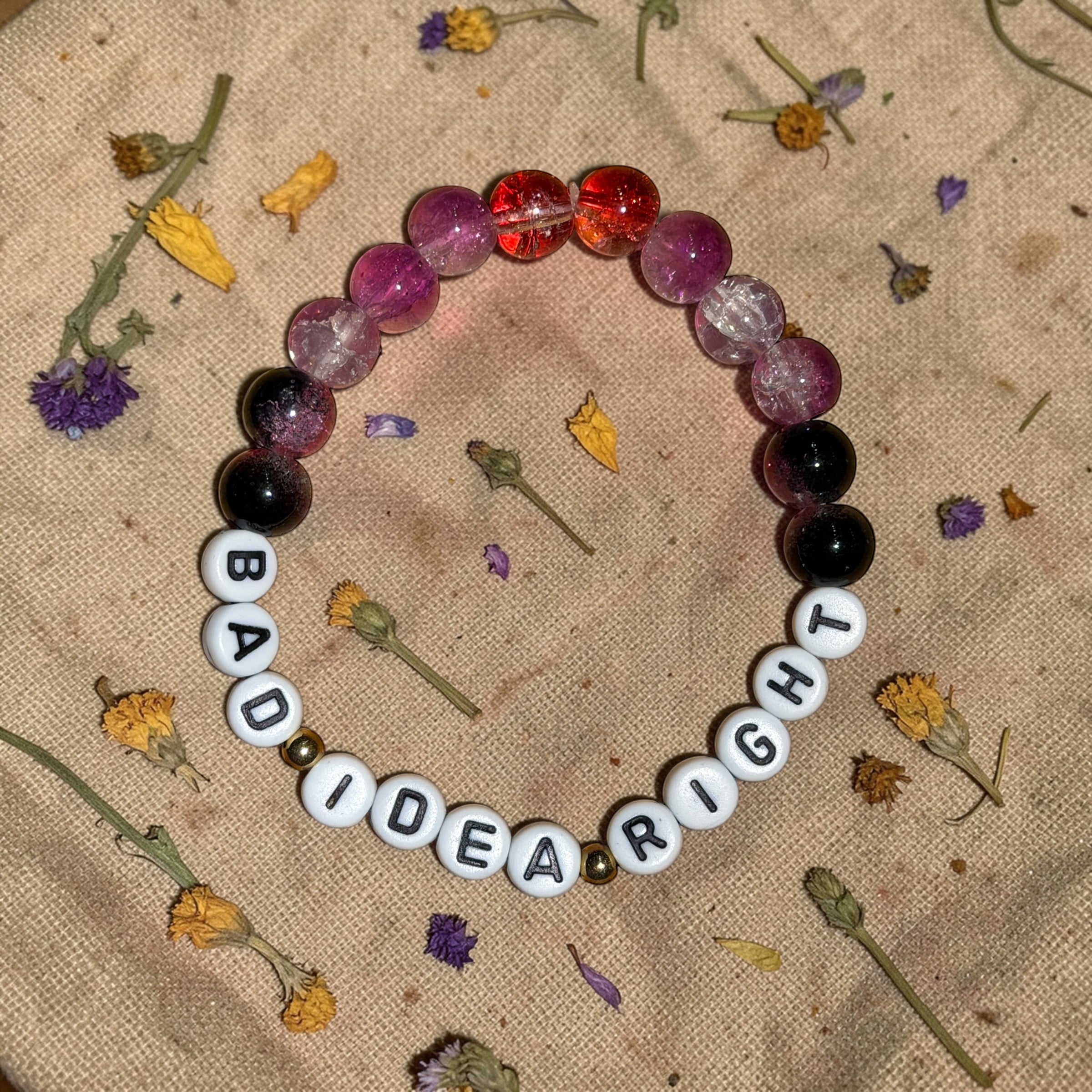 Glass Bead Bracelets &amp; Phone Charms